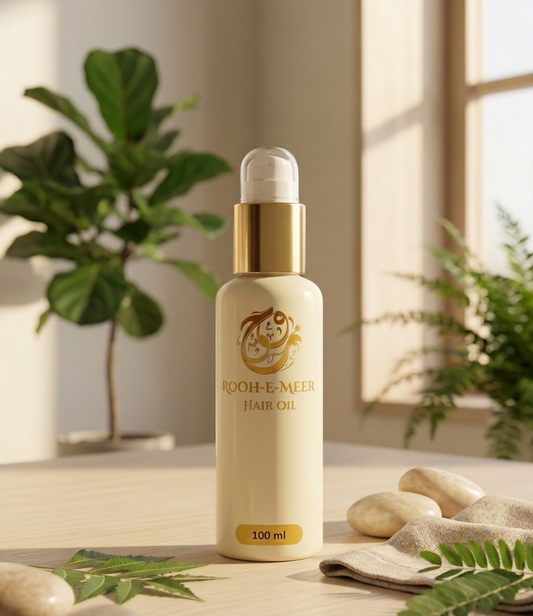 Roohemeer Hair Oil 100ml - Herbal Hair Fall Treatment Pakistan